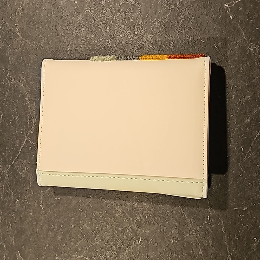Funky boho wander explore punch needle passport holder wallet - Picture 3 of 5